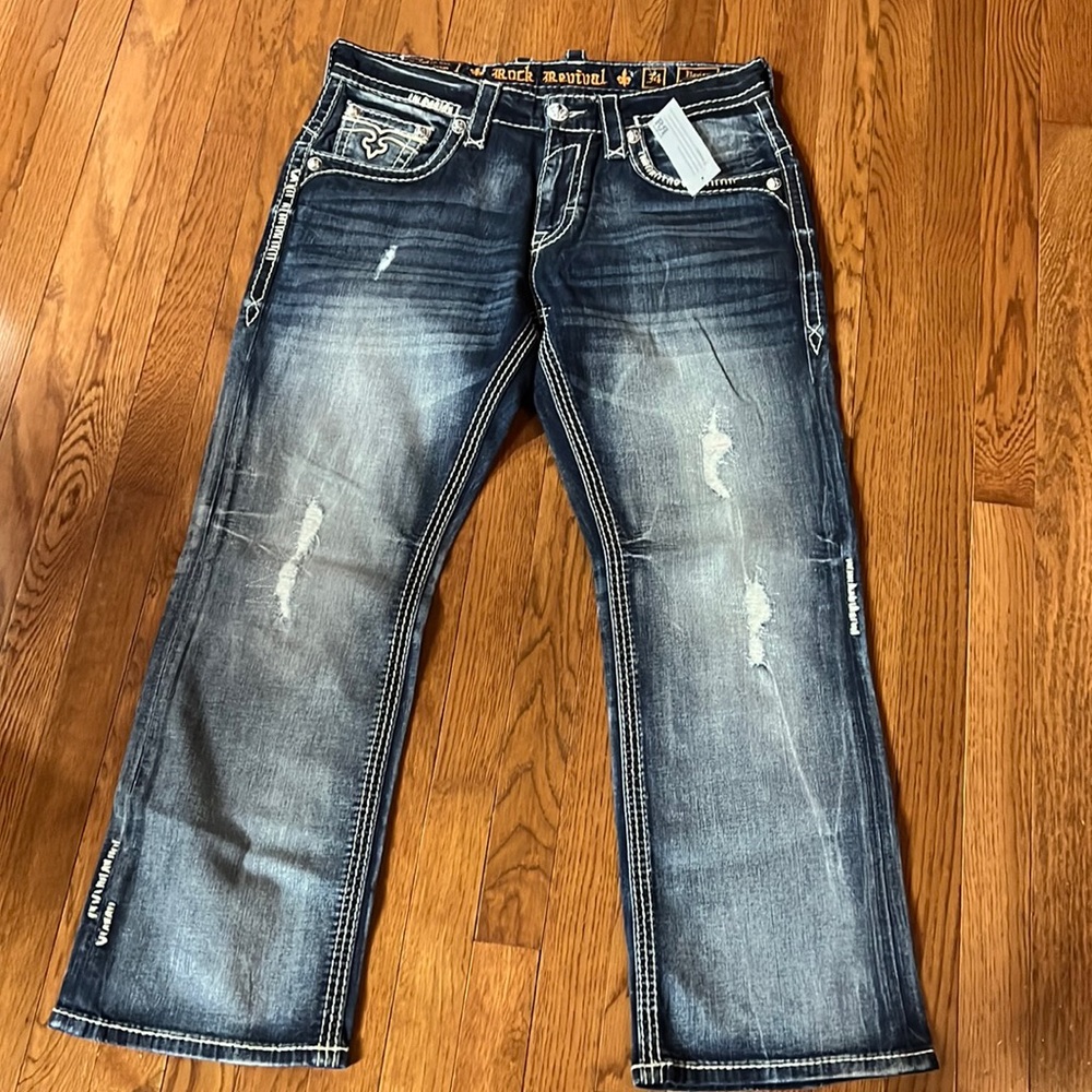 Rock revival jeans 34w x 30long